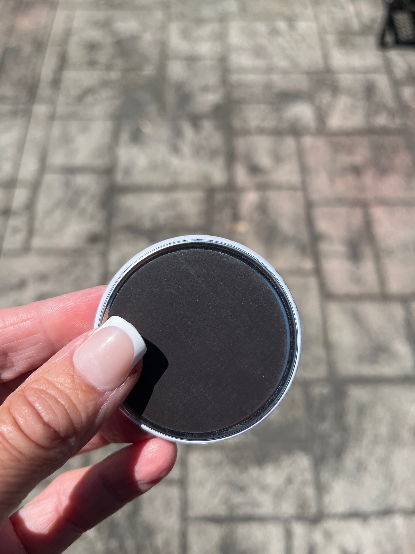 Custom Photo Round Magnet Set