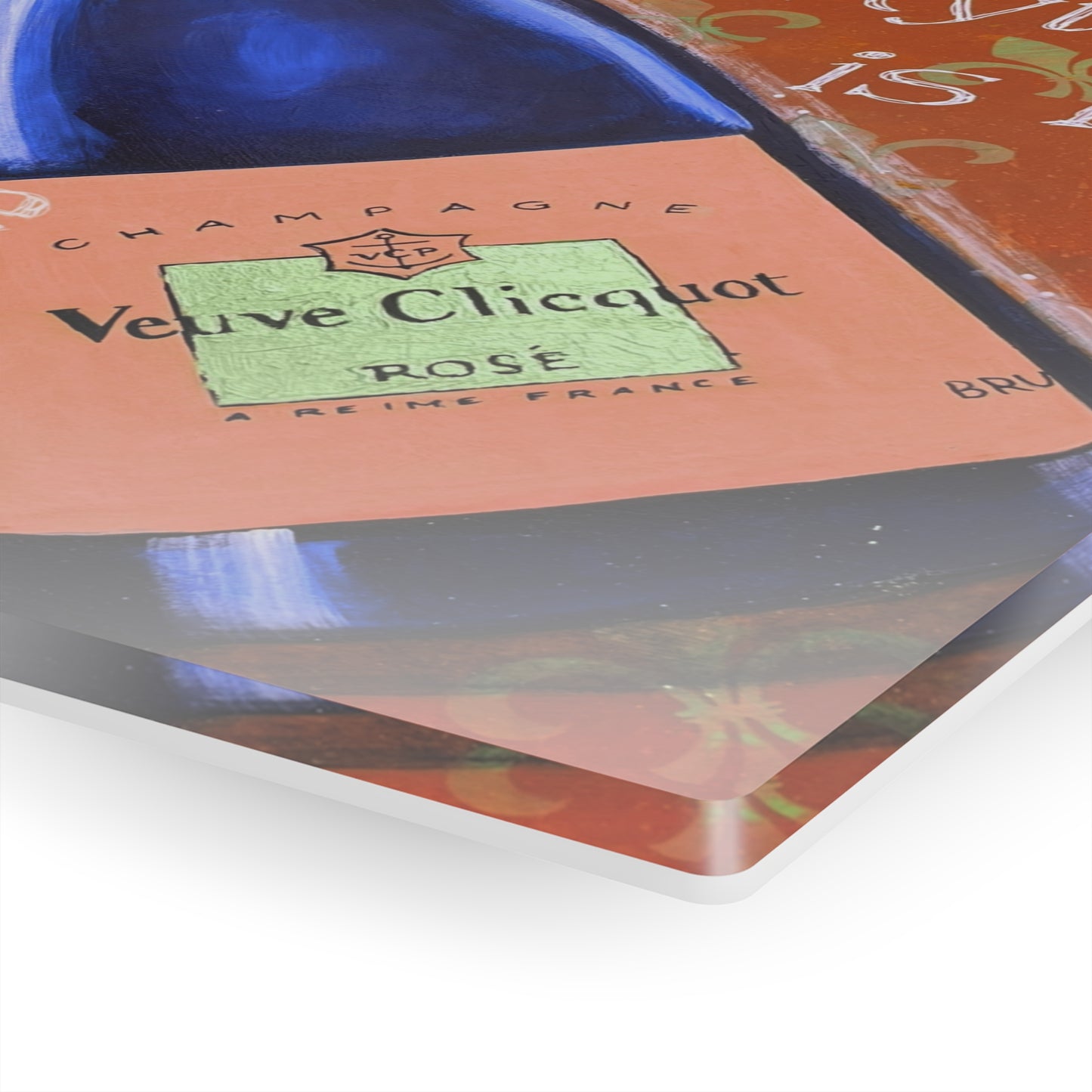 Too Much Champagne Acrylic Prints (citrus)