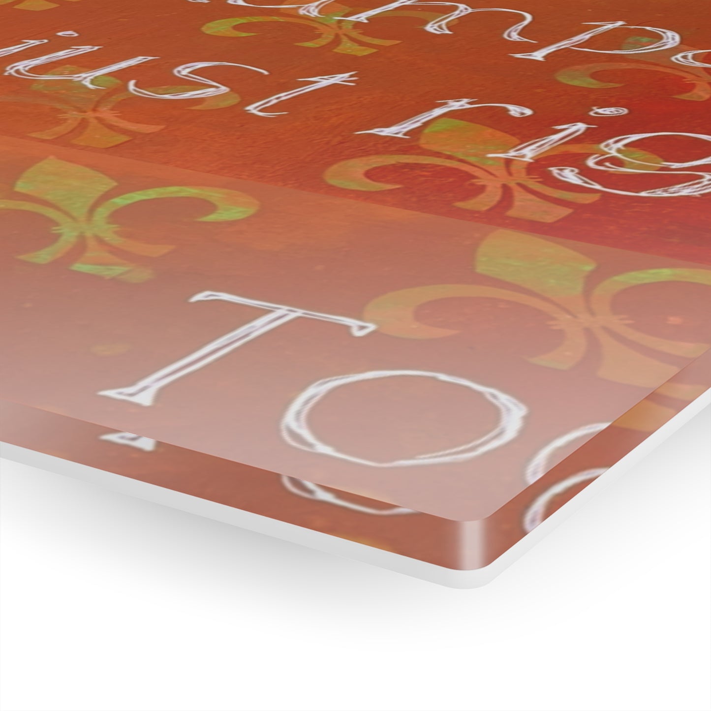 Too Much Champagne Acrylic Prints (citrus)