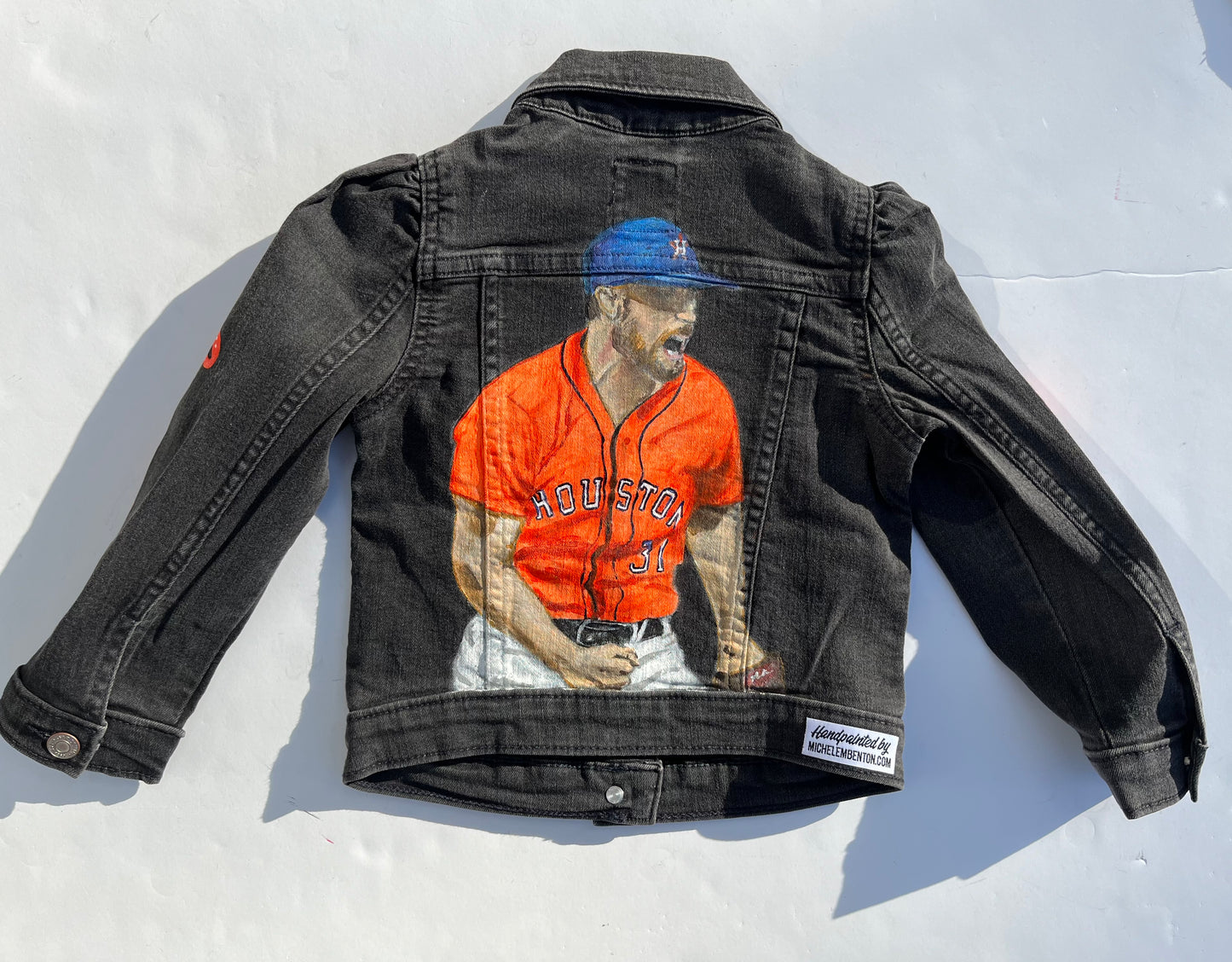 DEPOSIT Hand Painted Portrait Jacket