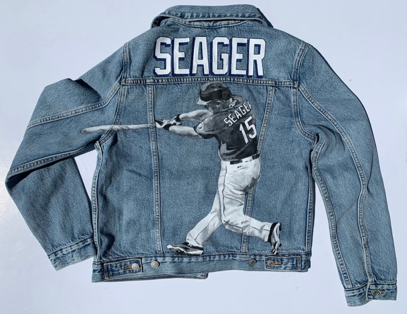 DEPOSIT Hand Painted Portrait Jacket