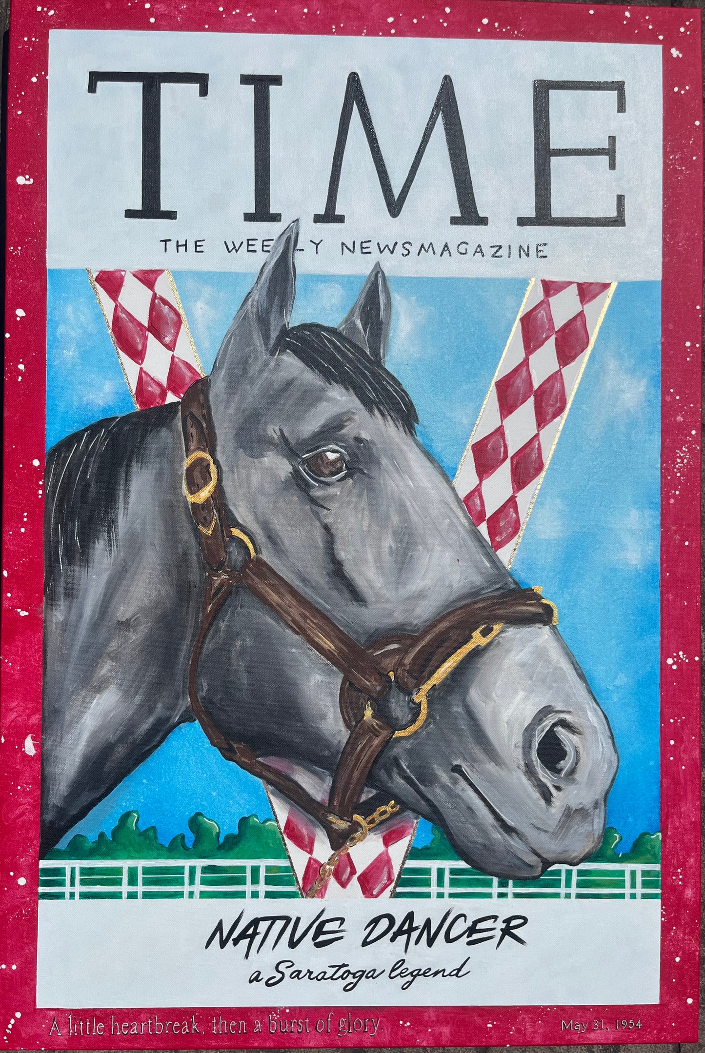 Native Dancer TIME Cover Original Painting