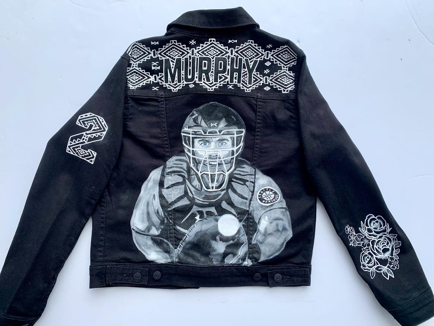 DEPOSIT Hand Painted Portrait Jacket