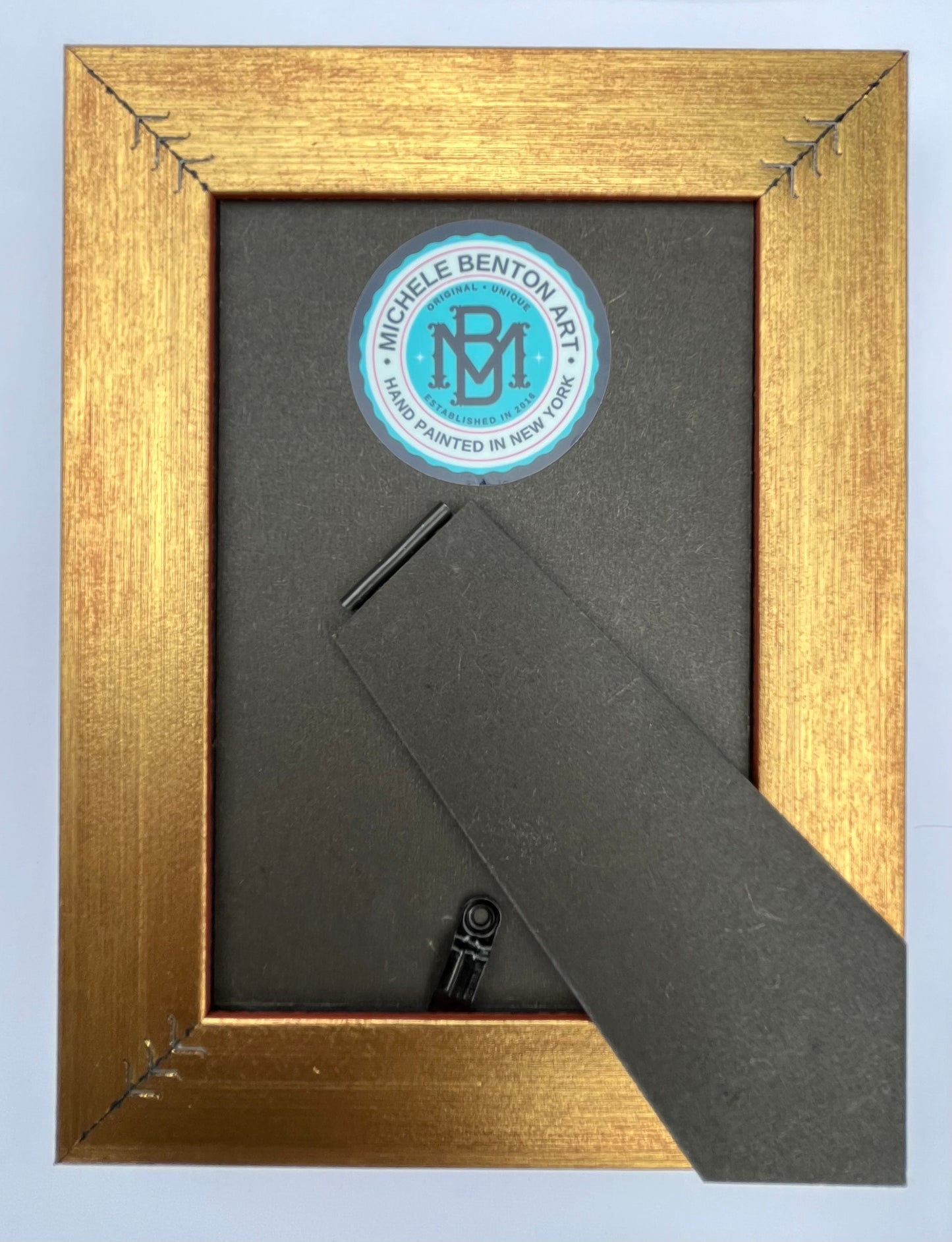 B&W Abstract HeART Framed Canvas