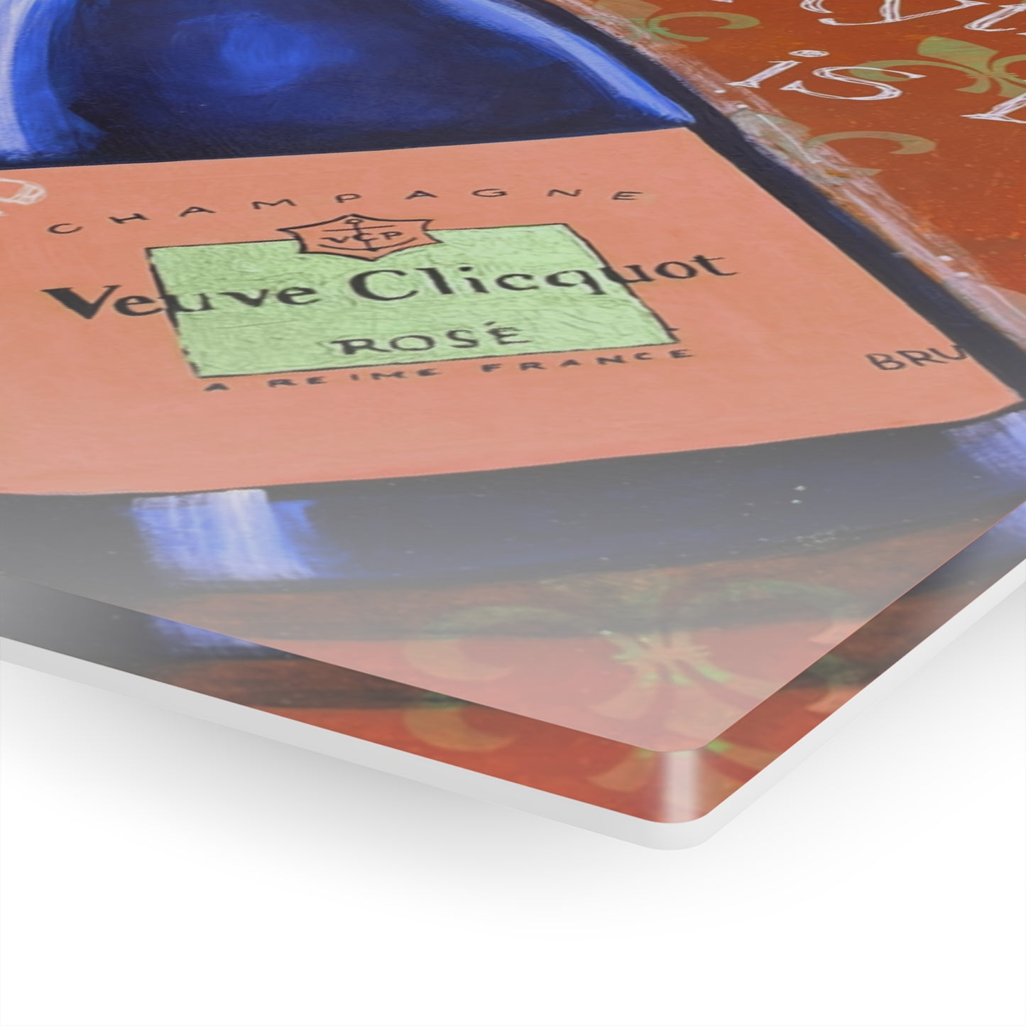 Too Much Champagne Acrylic Prints (citrus)