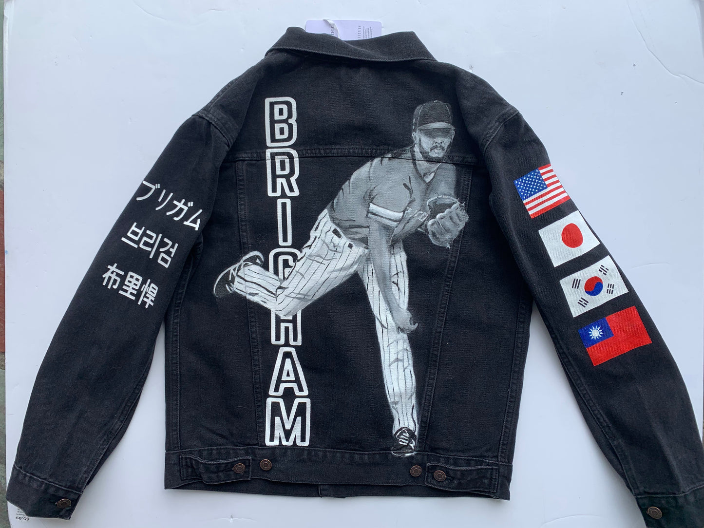 DEPOSIT Hand Painted Portrait Jacket