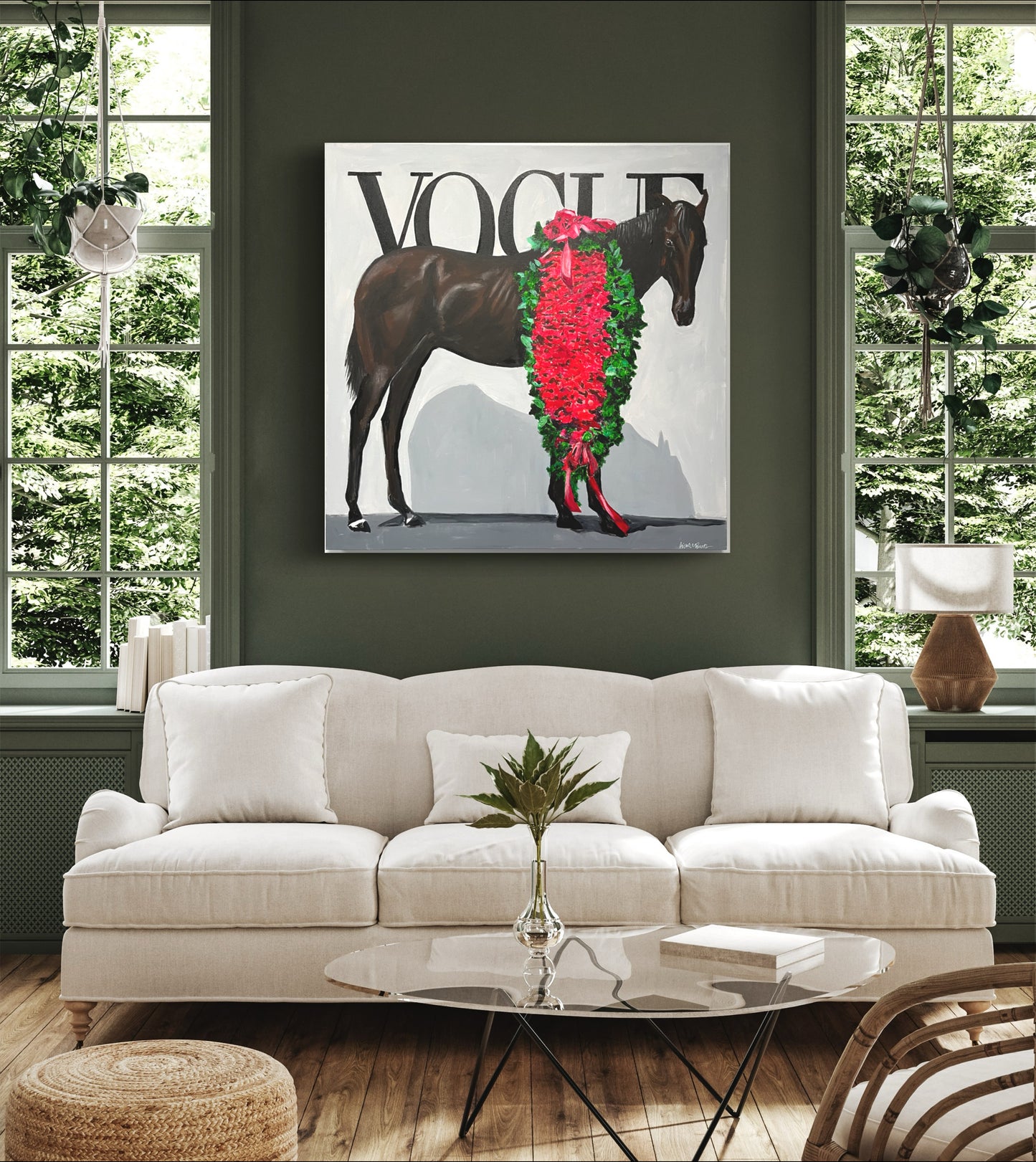 Vogue Cover Original Painting