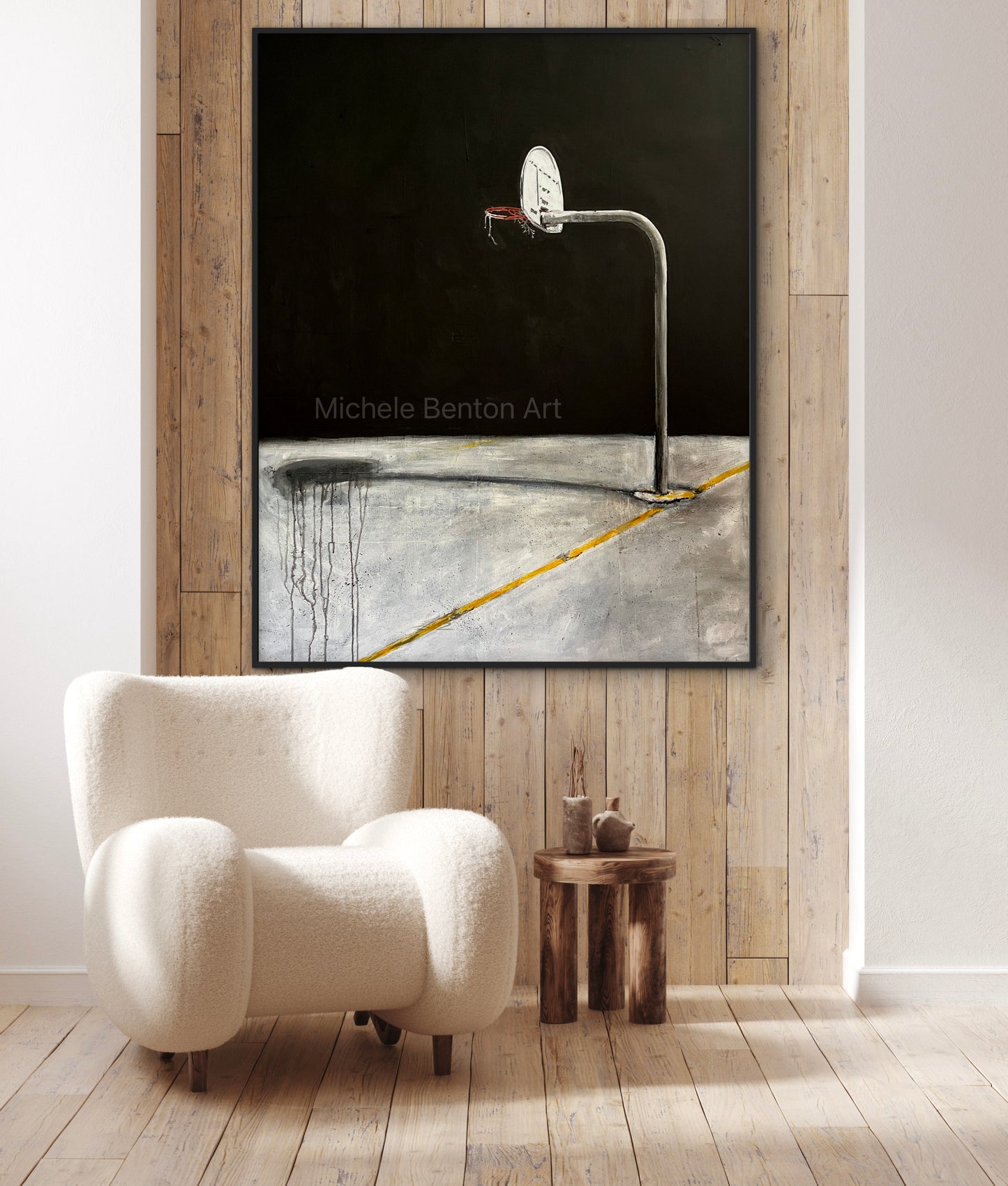 "East Side" Large Original Painting