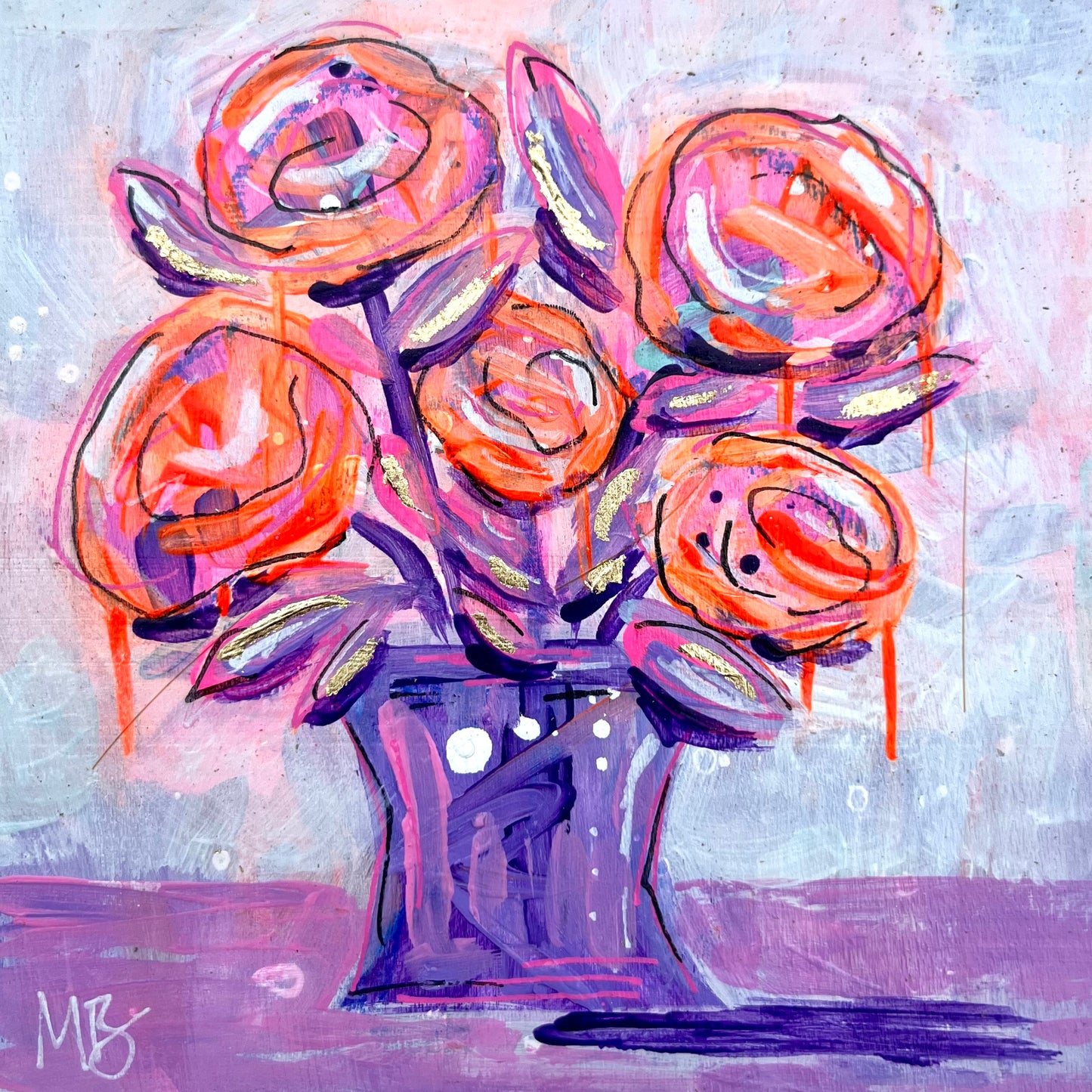 Mini Abstract Bouquet 2