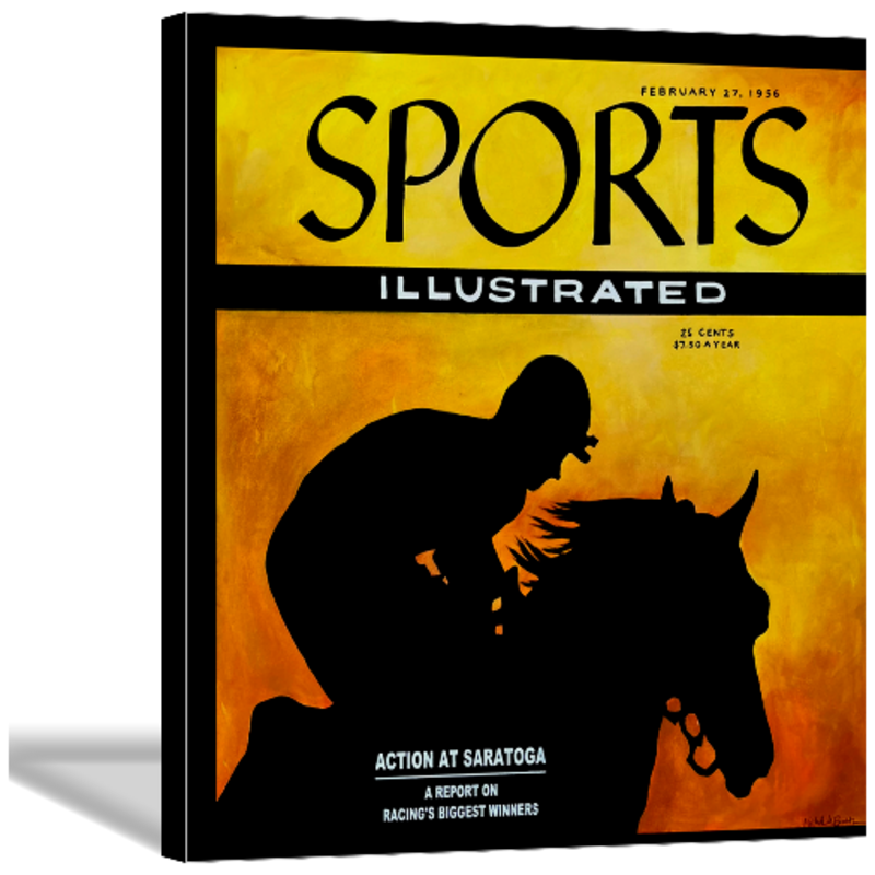 SI 1956 Stretched Canvas Print