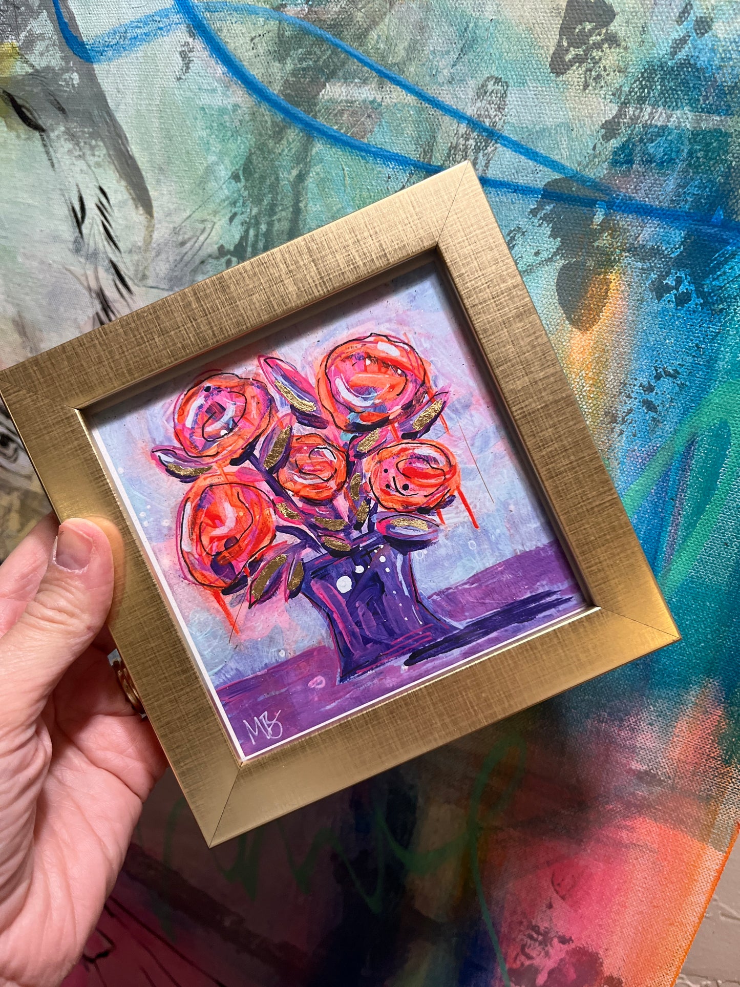 Mini Abstract Bouquet 2