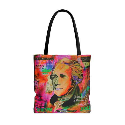 Vibrant Hamilton Tote Bag /