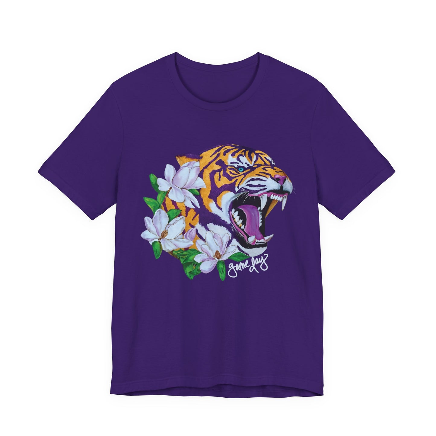 Game Day Roaring Tiger + Magnolias Short Sleeve Tee