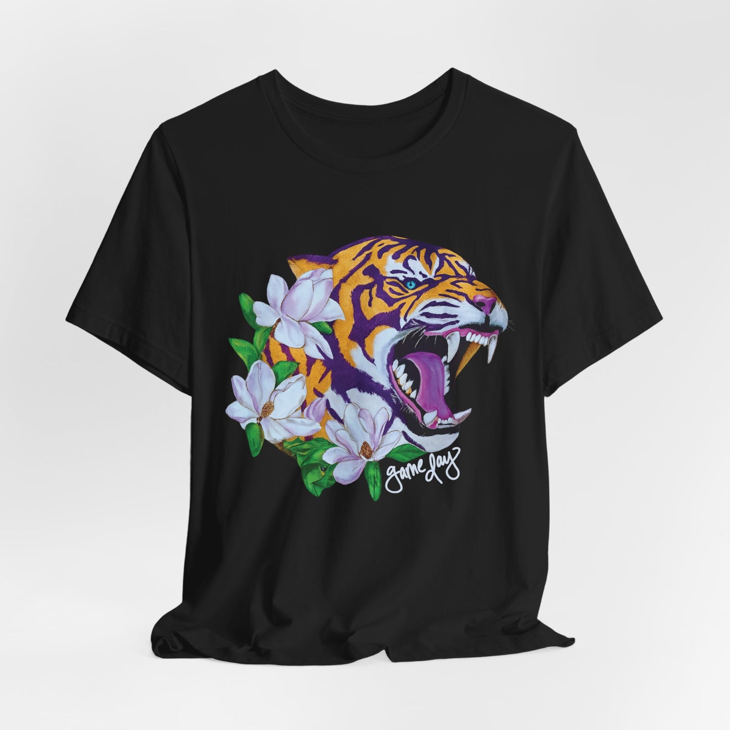 Game Day Roaring Tiger + Magnolias Short Sleeve Tee