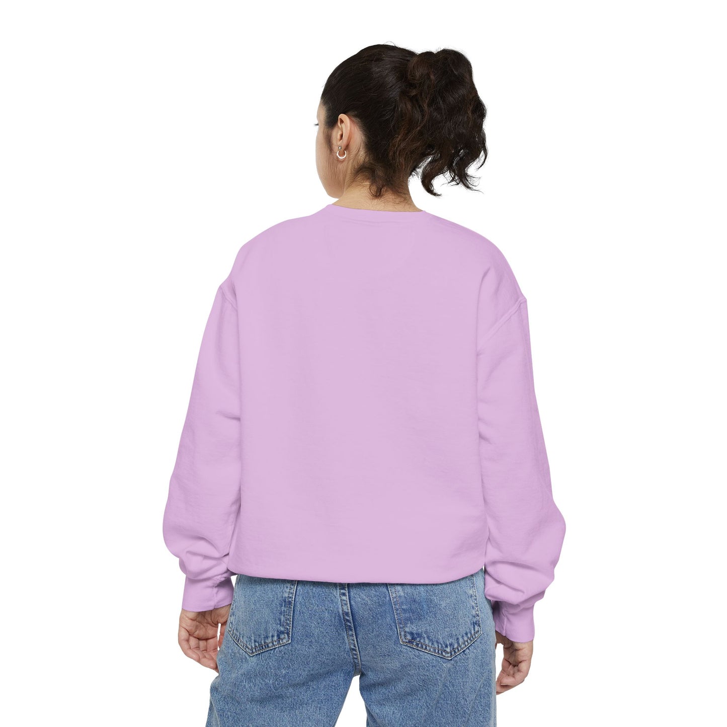 Purple Abstract Art Basketball Sweatshirt — "live.love.ball" Game Day Hoops