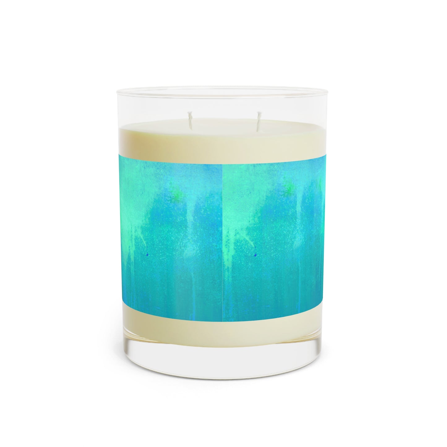 Love From Michele Benton Art Ocean Mist + Moss Scented Candle - Full Glass, 11oz