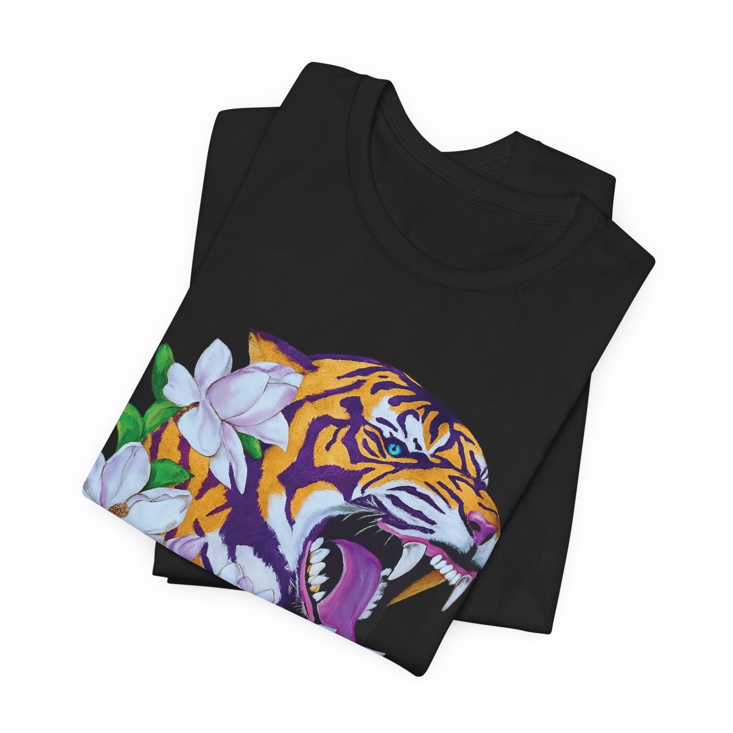 Game Day Roaring Tiger + Magnolias Short Sleeve Tee