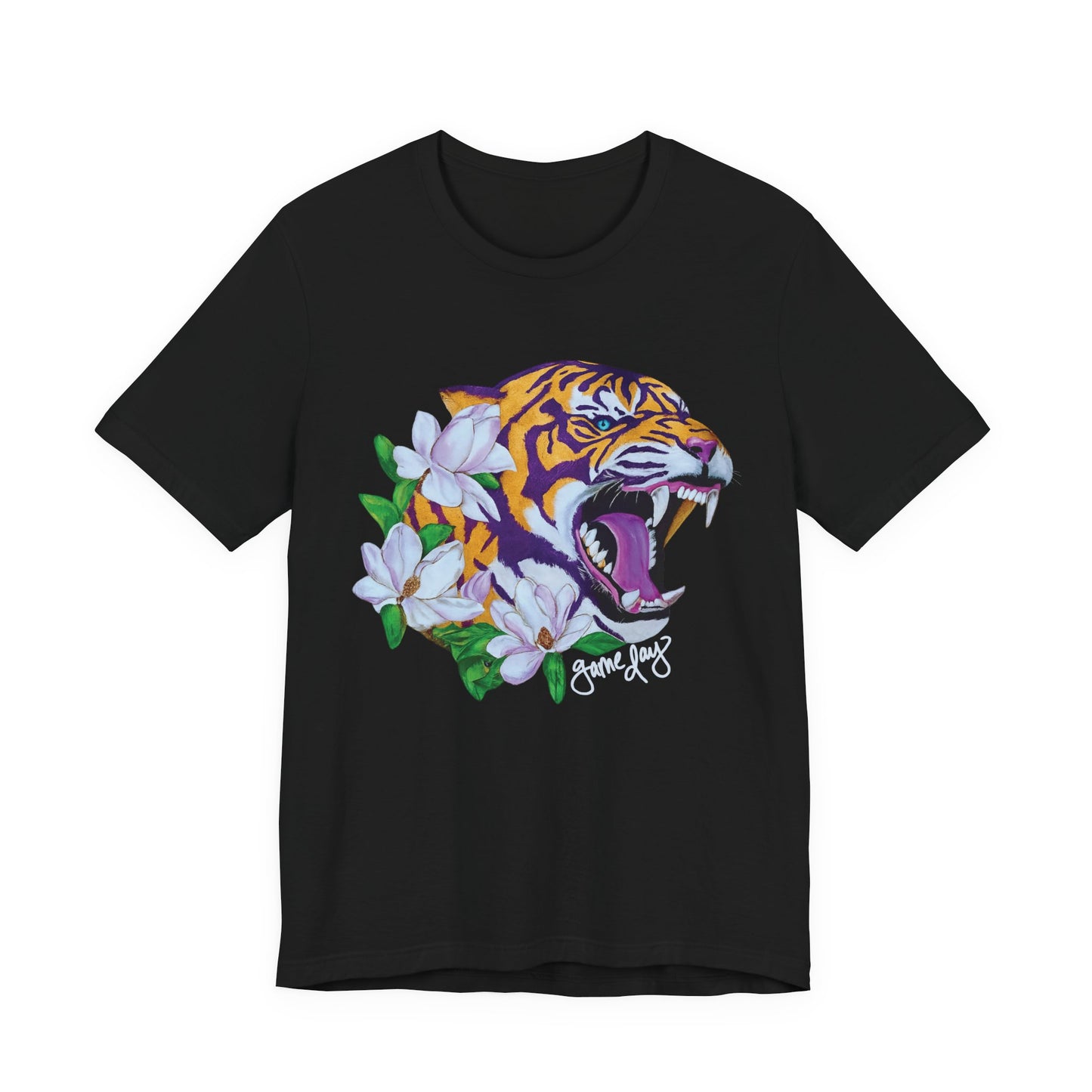 Game Day Roaring Tiger + Magnolias Short Sleeve Tee
