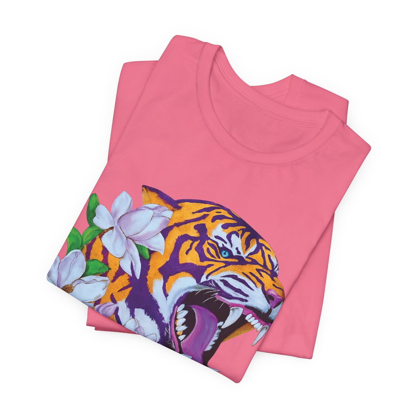 Game Day Roaring Tiger + Magnolias Short Sleeve Tee