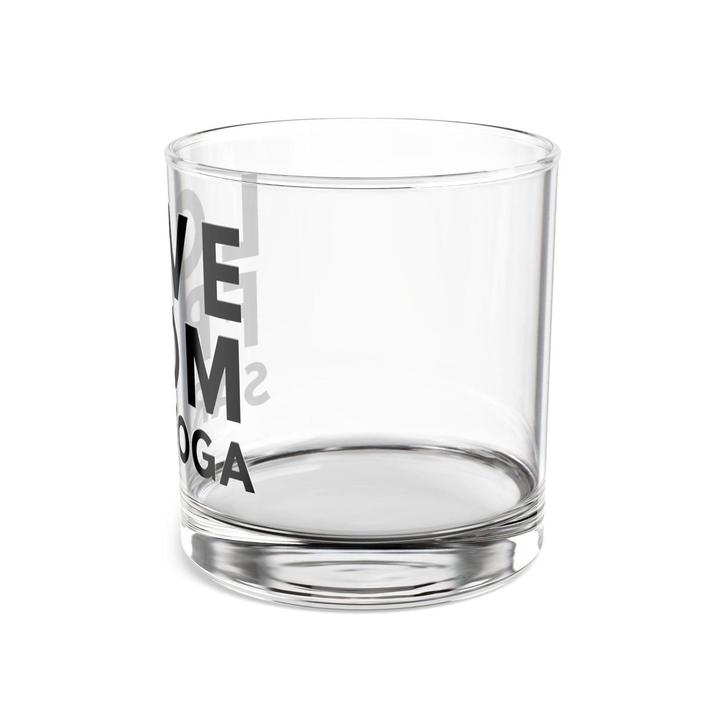 Personalized Saratoga Rocks Glass - 10oz Love From Gift