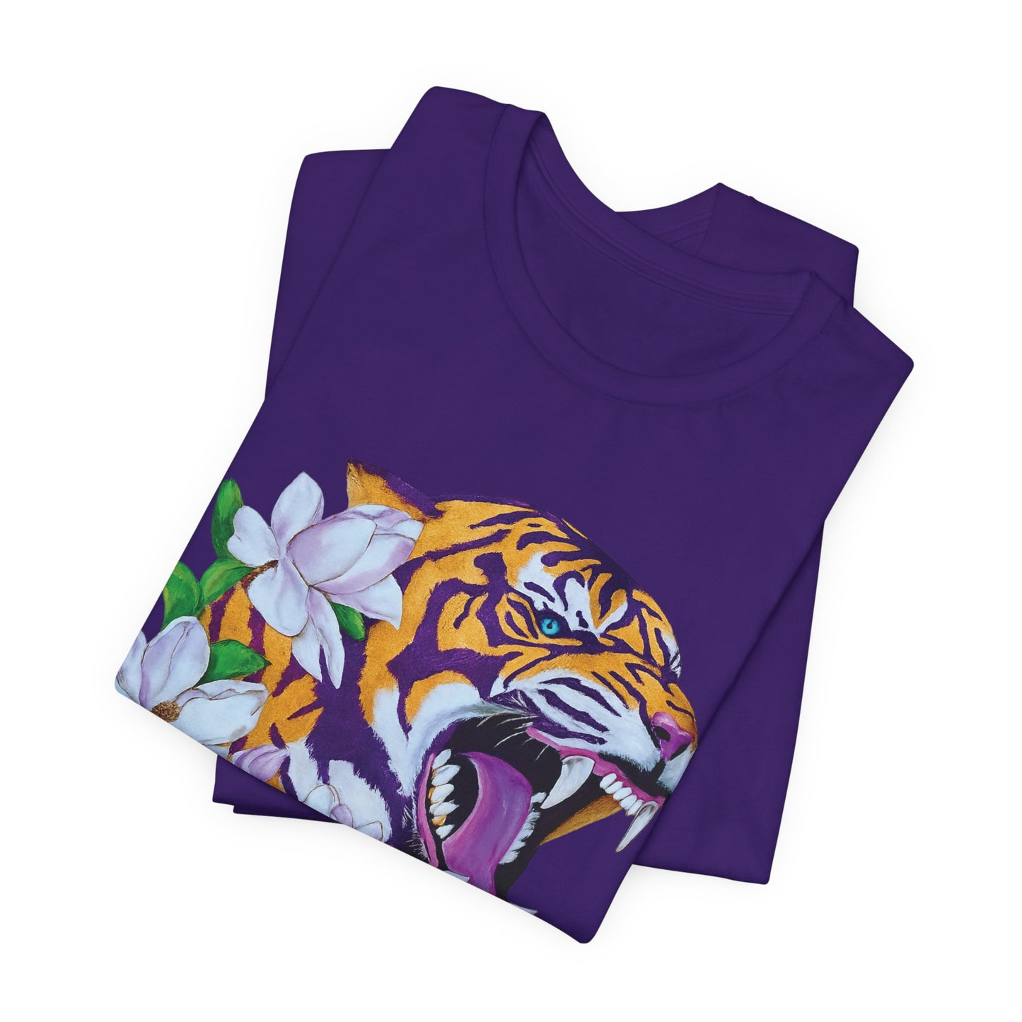 Game Day Roaring Tiger + Magnolias Short Sleeve Tee