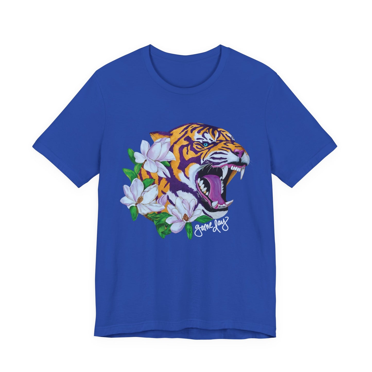 Game Day Roaring Tiger + Magnolias Short Sleeve Tee