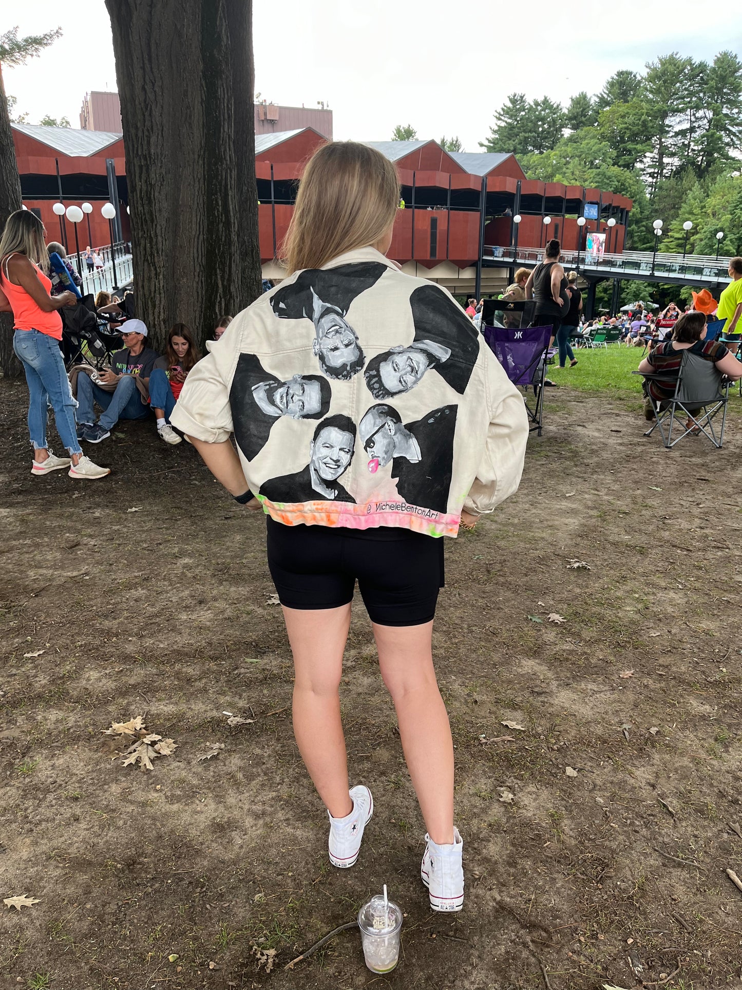 Custom Hand Painted CONCERT Jacket DEPOSIT