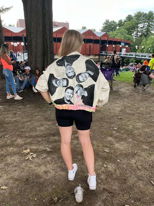 Custom Hand Painted CONCERT Jacket DEPOSIT