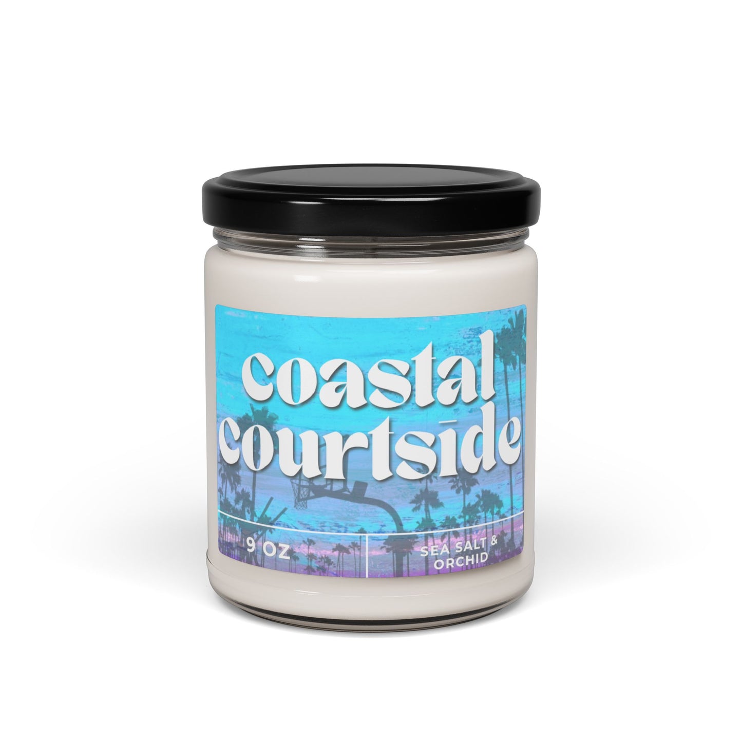 Coastal Courtside Sea Salt & Orchid Scented Soy Candle, 9oz