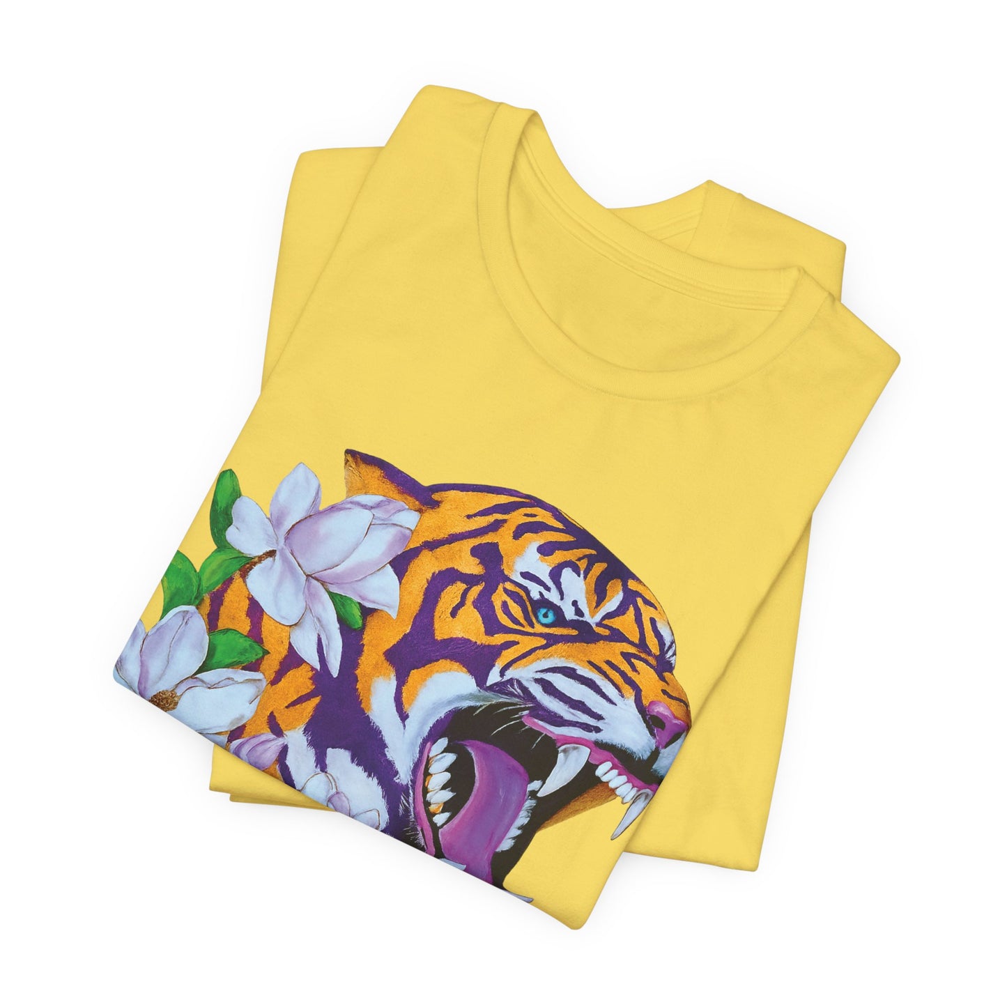 Game Day Roaring Tiger + Magnolias Short Sleeve Tee