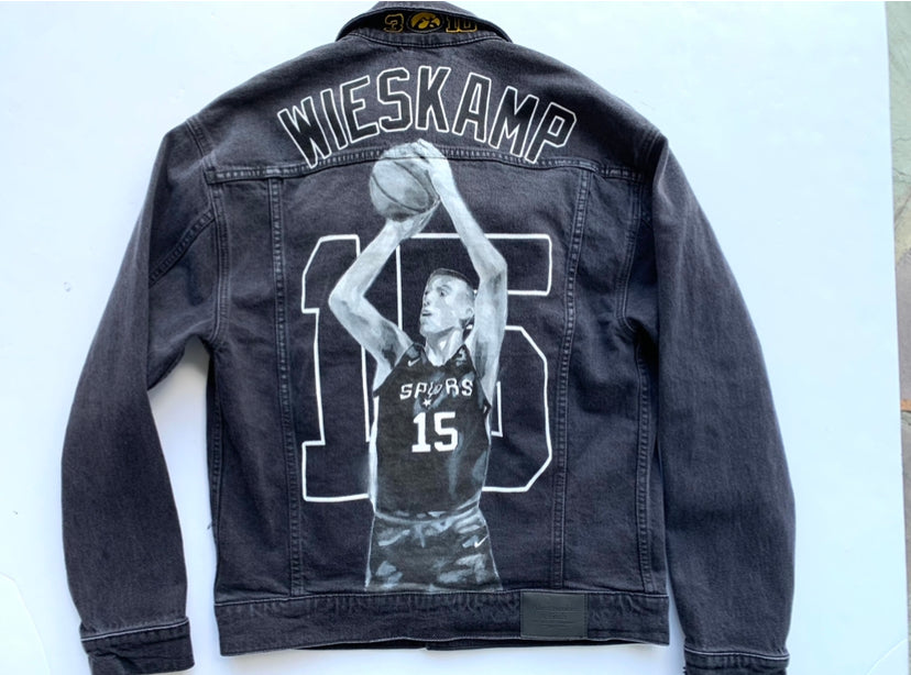 DEPOSIT Hand Painted Portrait Sports Jacket