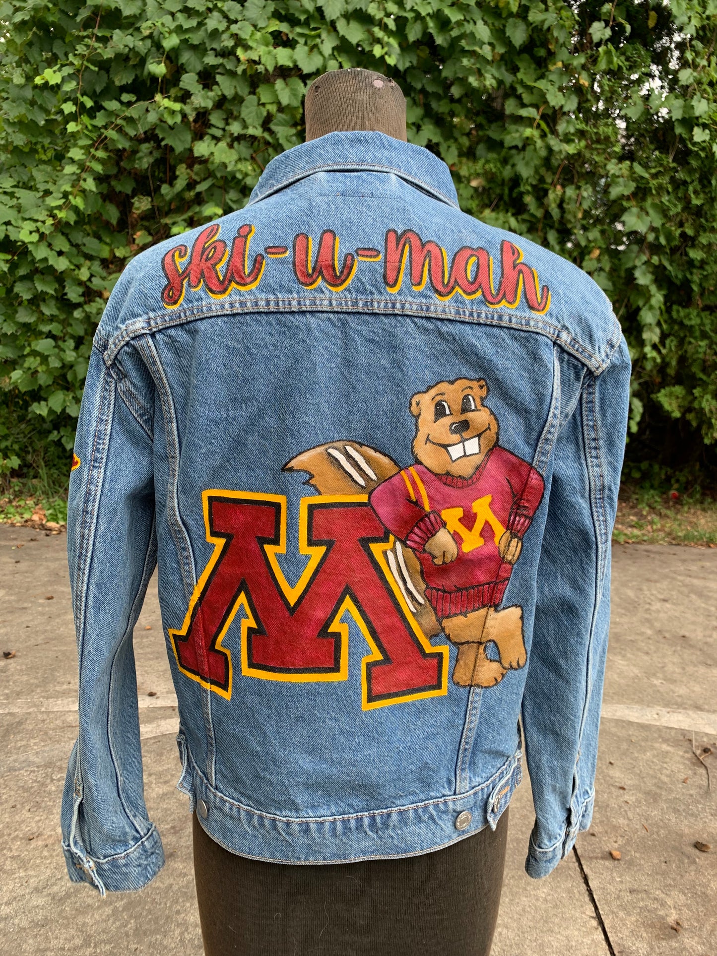 Custom Hand Painted GAME DAY Jacket DEPOSIT