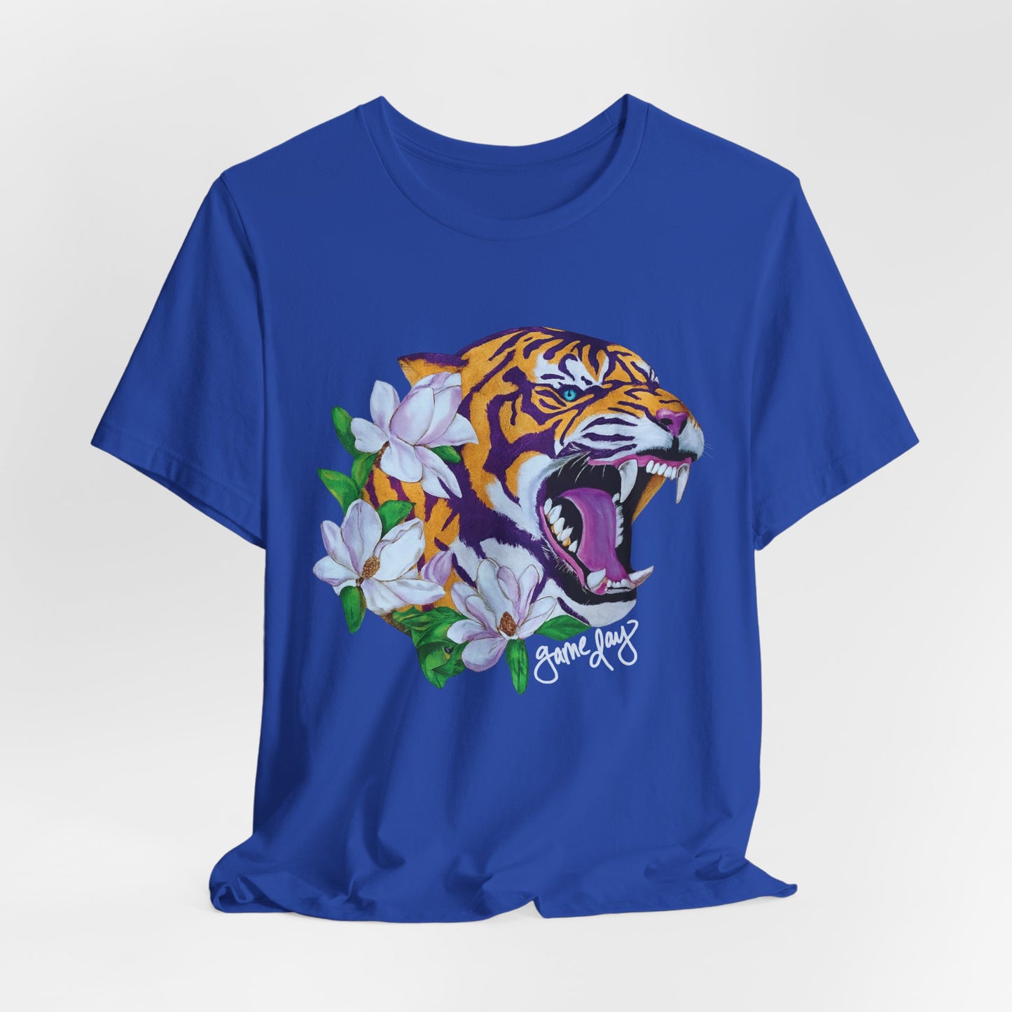 Game Day Roaring Tiger + Magnolias Short Sleeve Tee