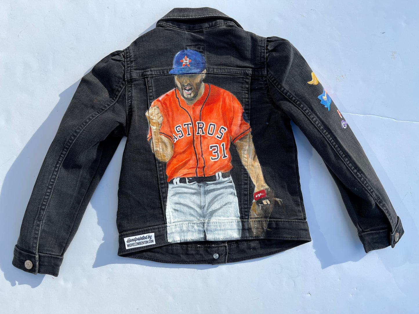 DEPOSIT Hand Painted Portrait Sports Jacket