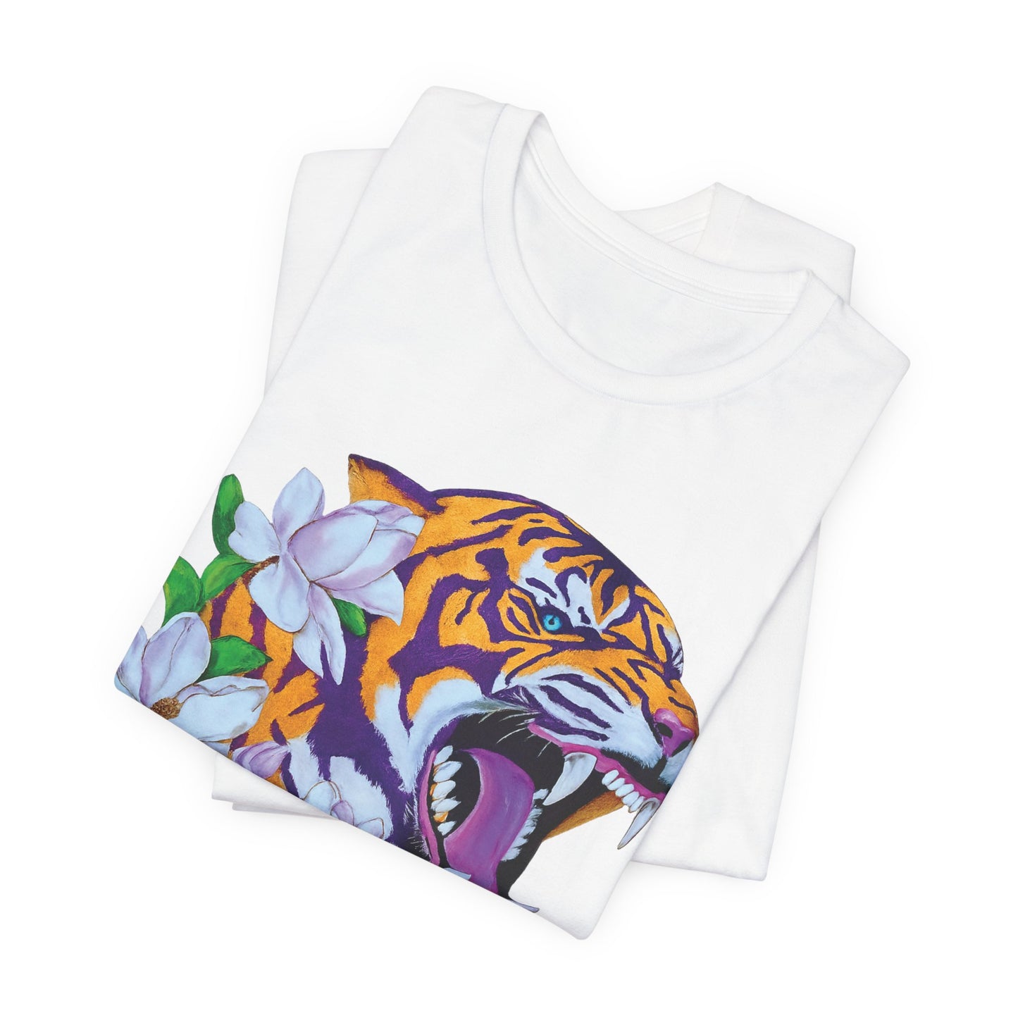Game Day Roaring Tiger + Magnolias Short Sleeve Tee