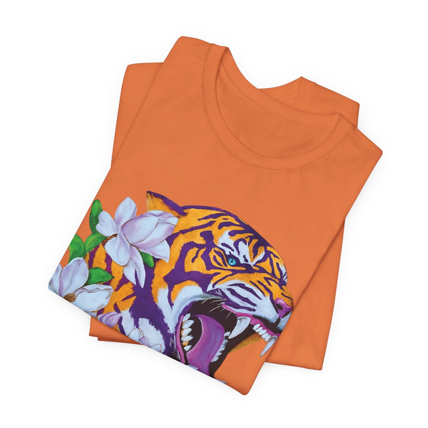 Game Day Roaring Tiger + Magnolias Short Sleeve Tee