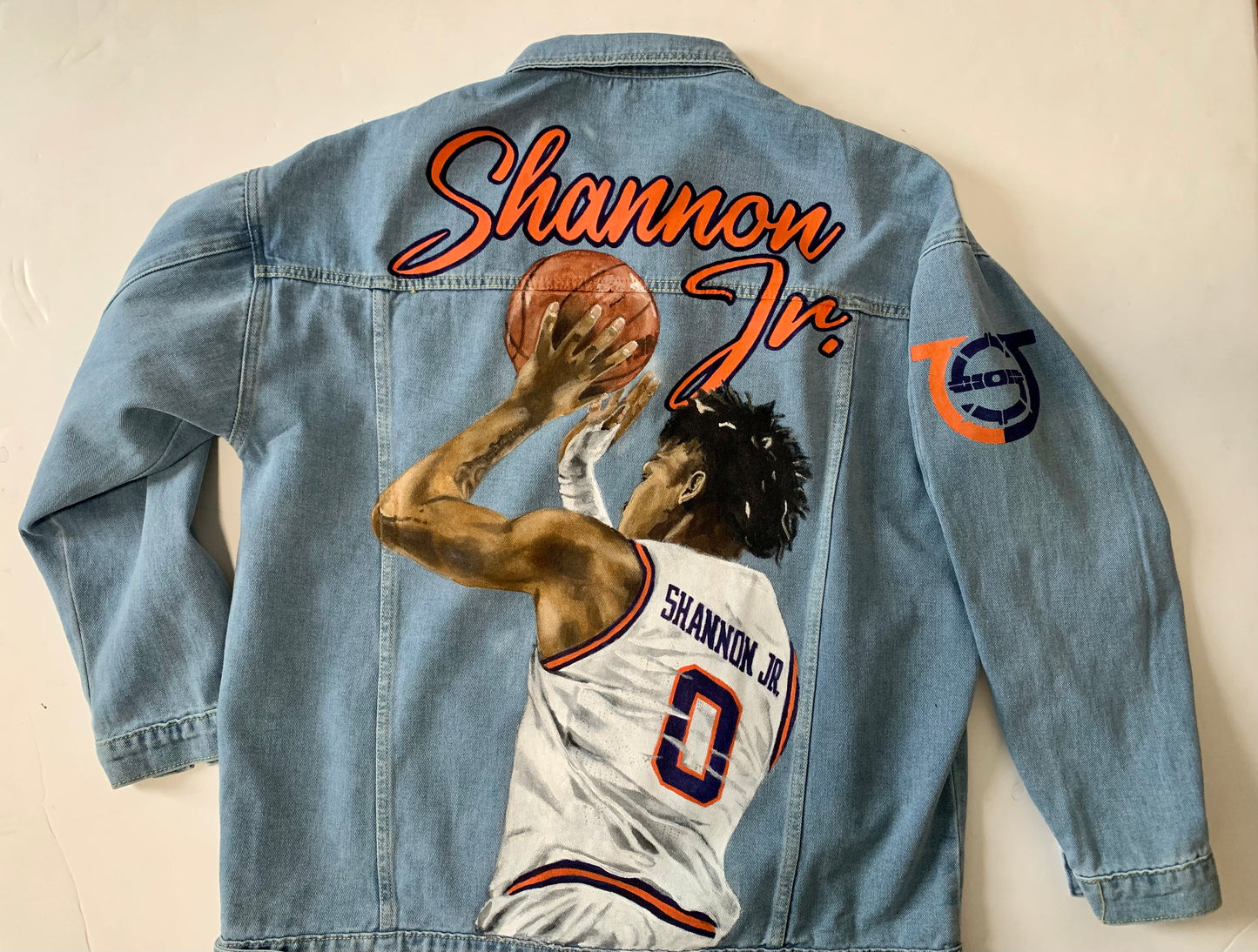 DEPOSIT Hand Painted Portrait Sports Jacket