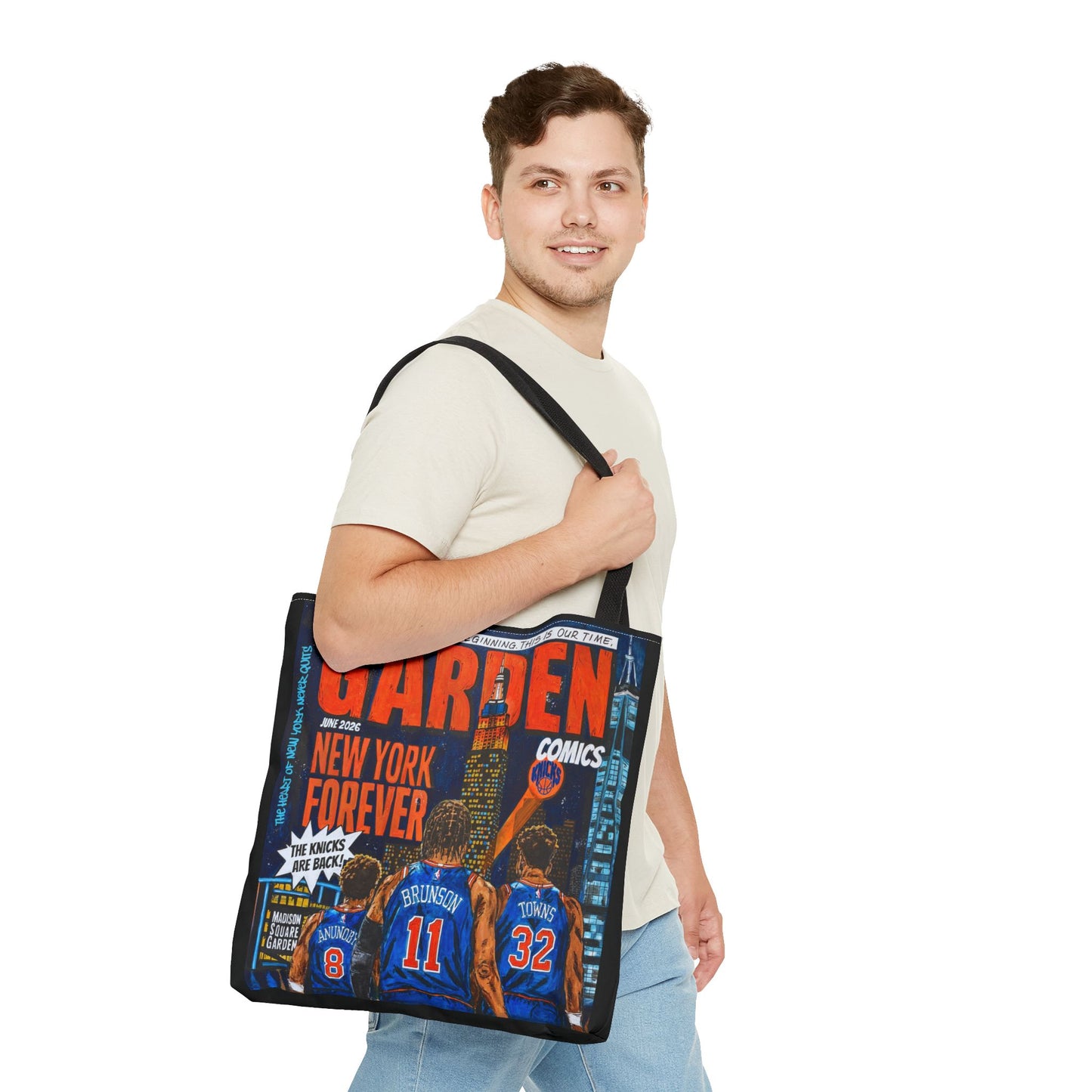 New York Forever Tote Bag — Knicks Basketball Fans
