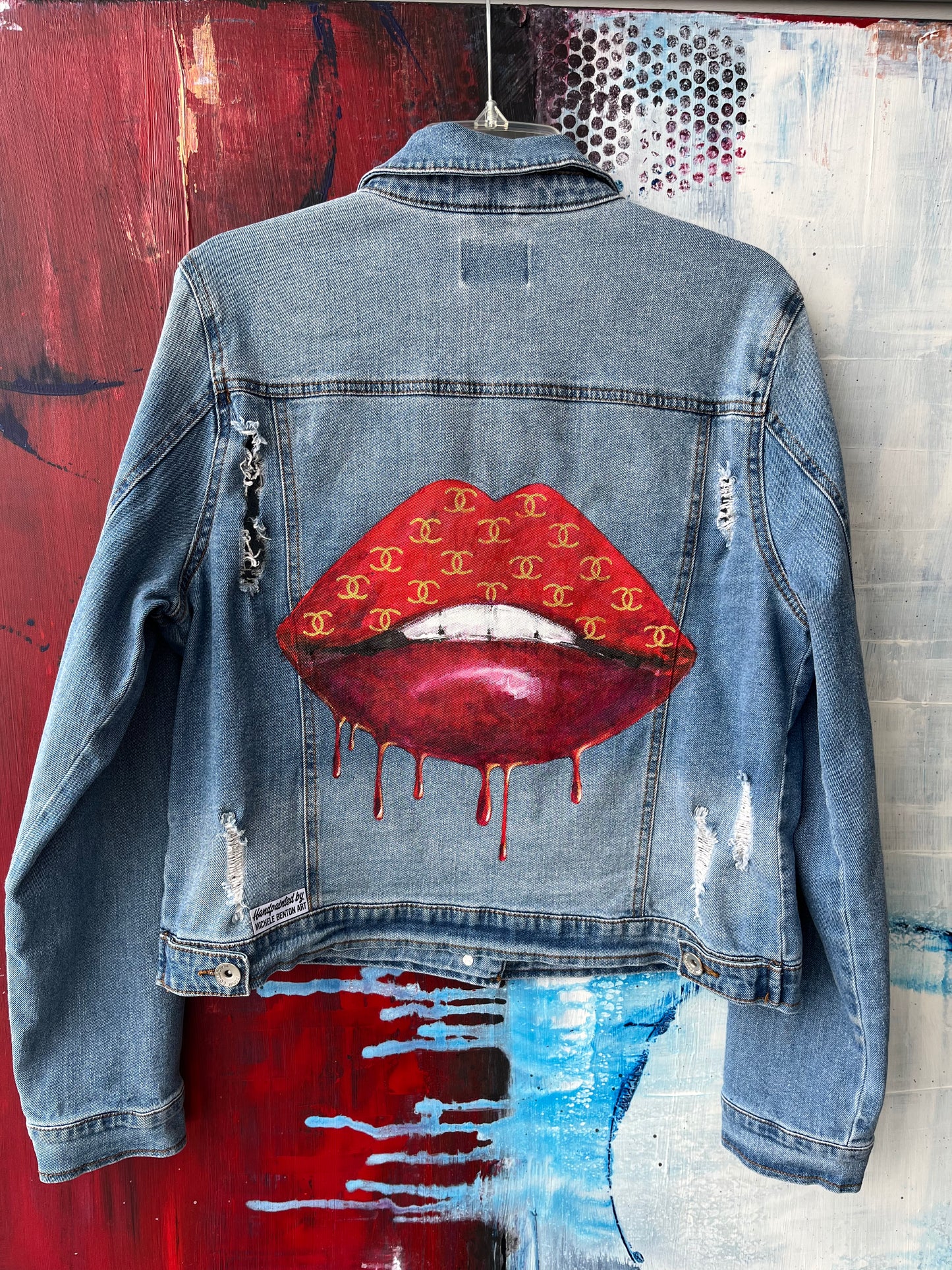 DEPOSIT (Mostly) ANY DESIGN Hand Painted Jacket