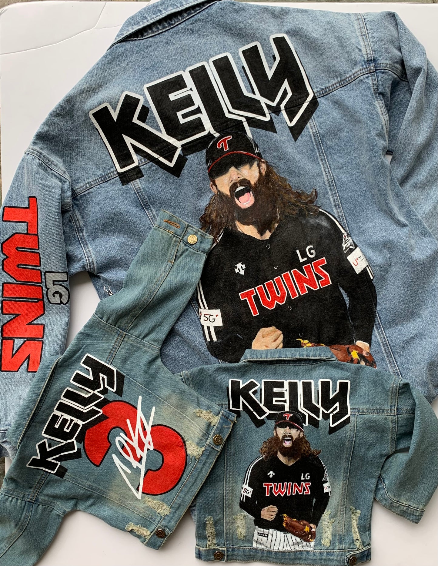 Custom Hand Painted GAME DAY Jacket DEPOSIT