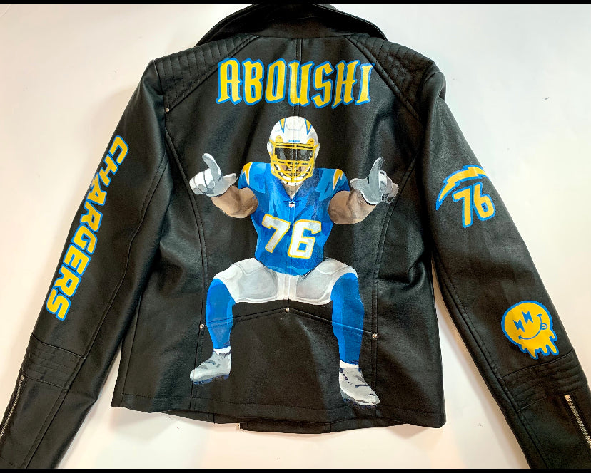 DEPOSIT Hand Painted Portrait Sports Jacket