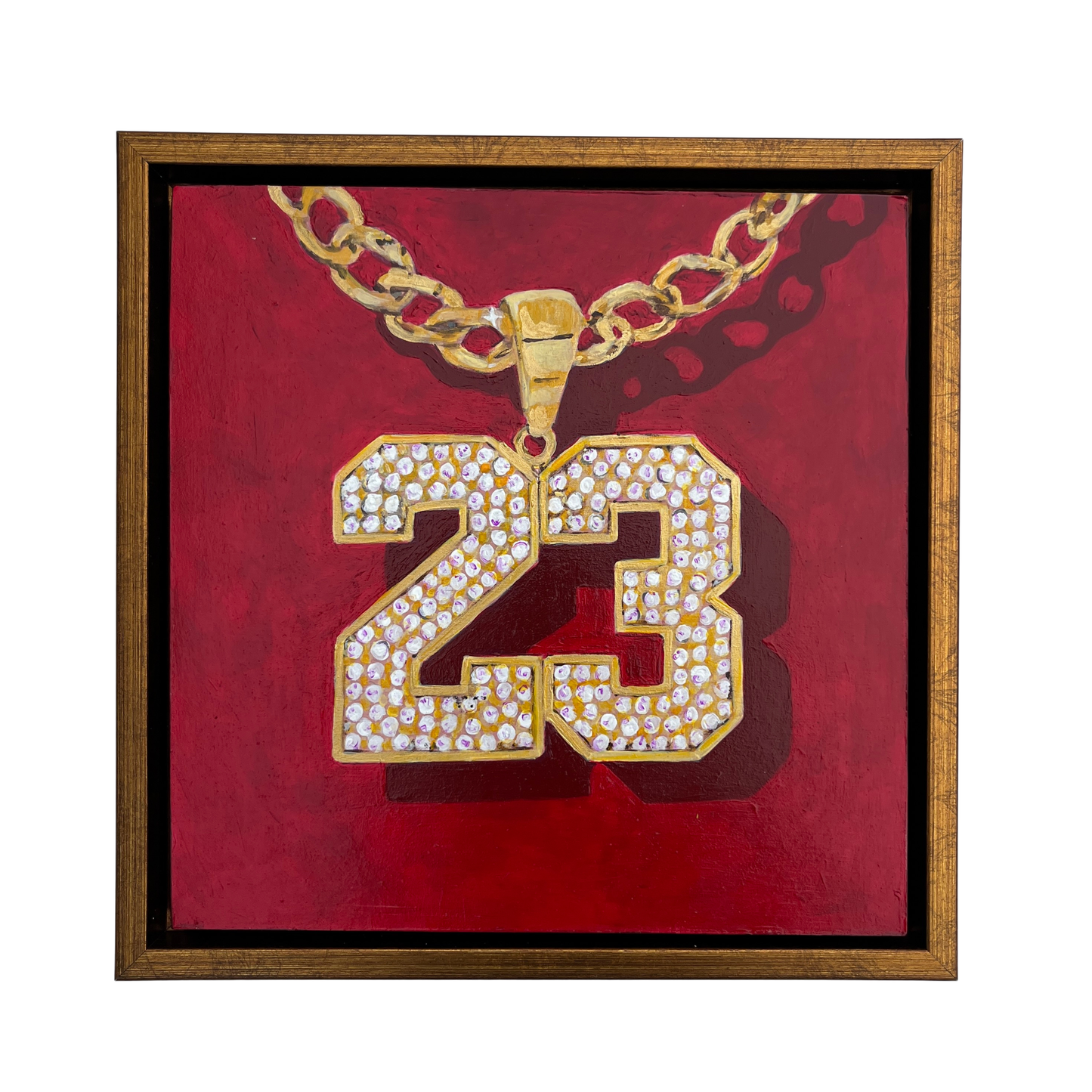 "23" Framed Original Painting