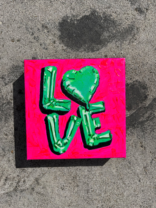 LOVE Balloon Painting