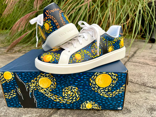 Starry Night Custom Sneakers