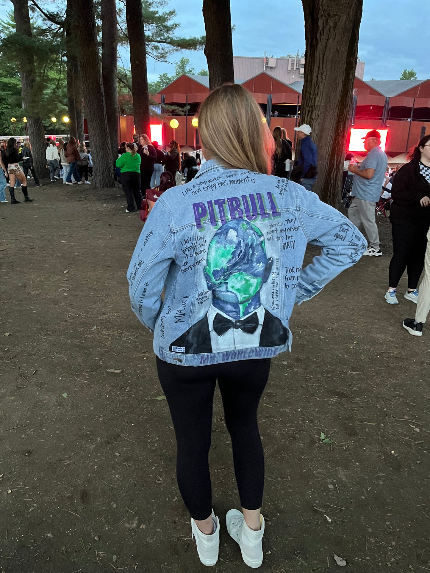Custom Hand Painted CONCERT Jacket DEPOSIT