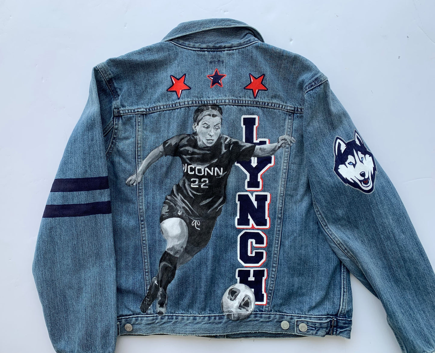 DEPOSIT Hand Painted Portrait Sports Jacket