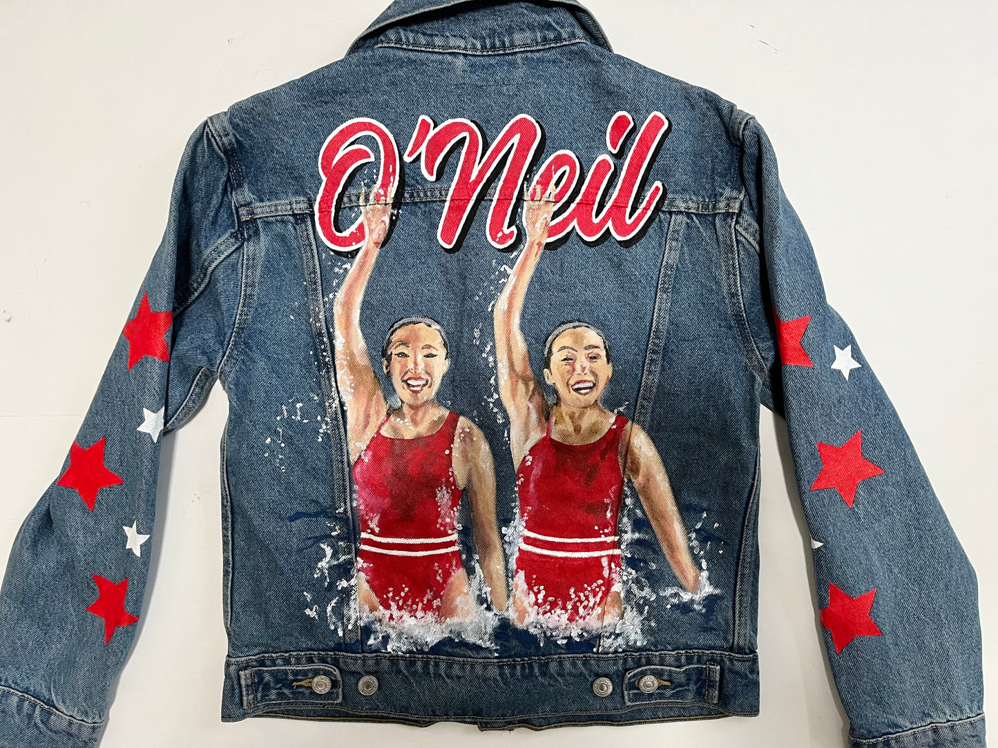 DEPOSIT Hand Painted Portrait Sports Jacket