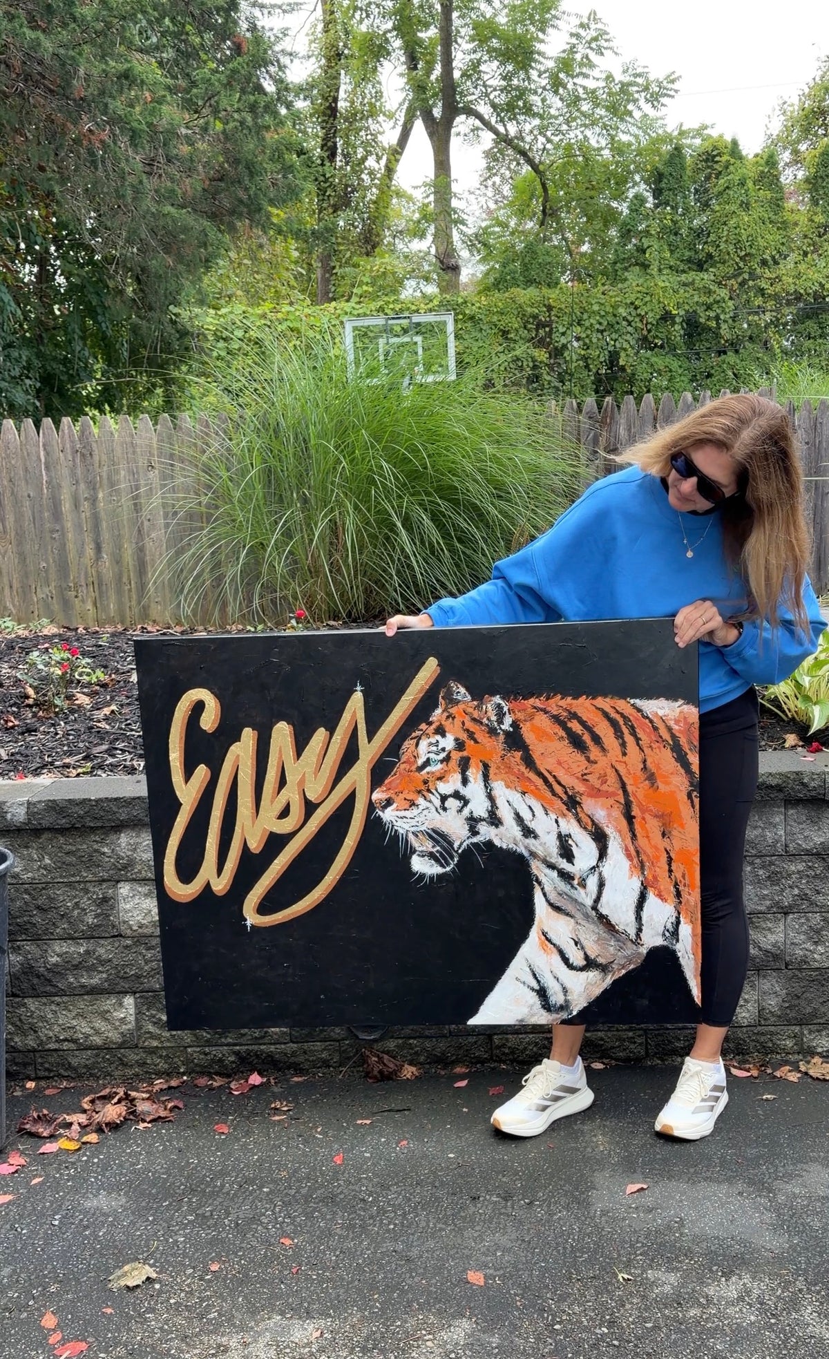 Easy Tiger Original Painting