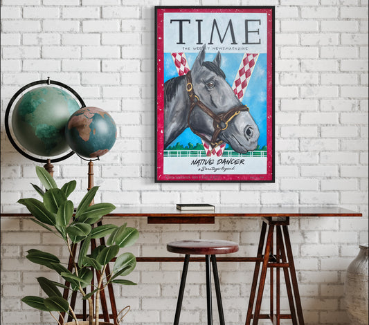 Native Dancer TIME Cover Original Painting