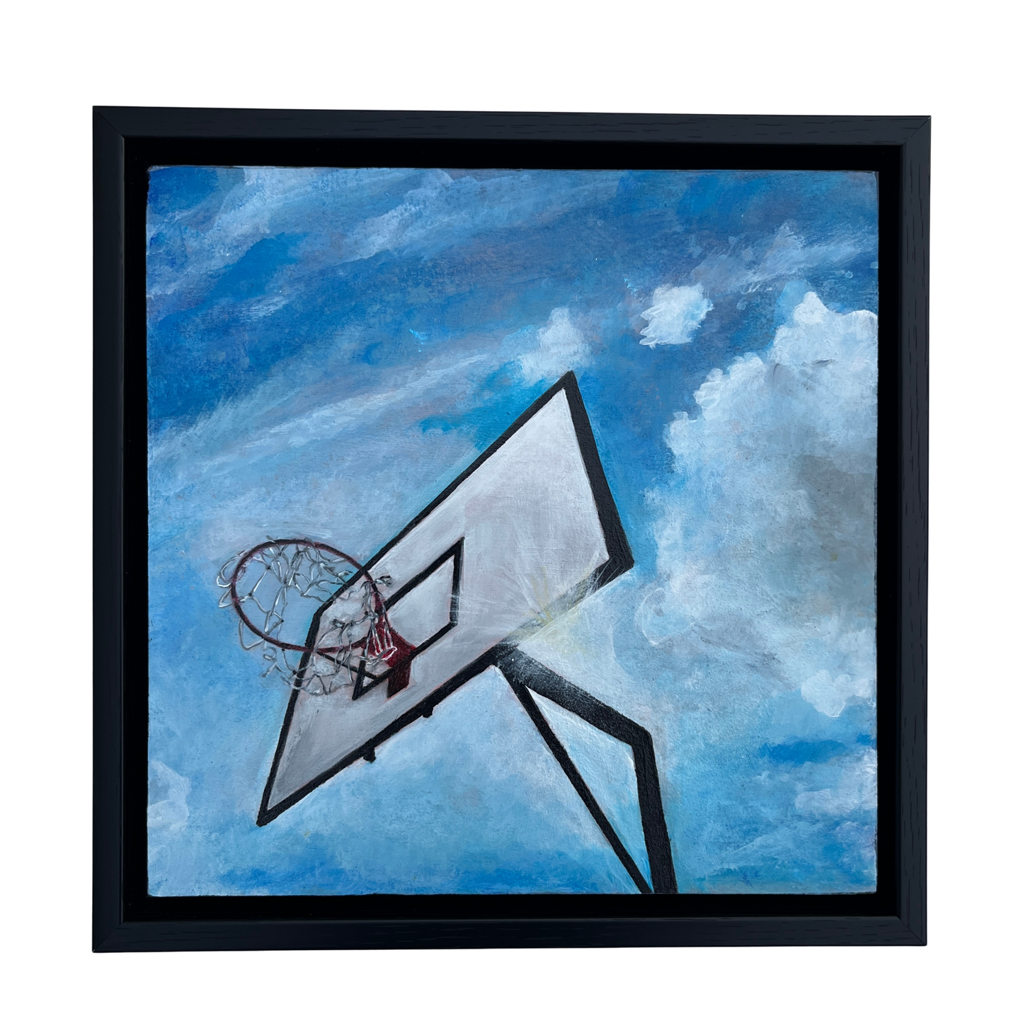 "Sun In Your Eyes" Framed Original Painting